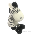 Zebra peluche con sonaglio